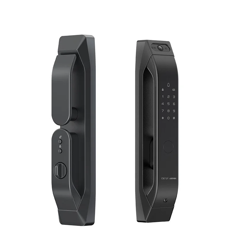 

home office apartment peephole eye camera door bell wifi smart lock intercom