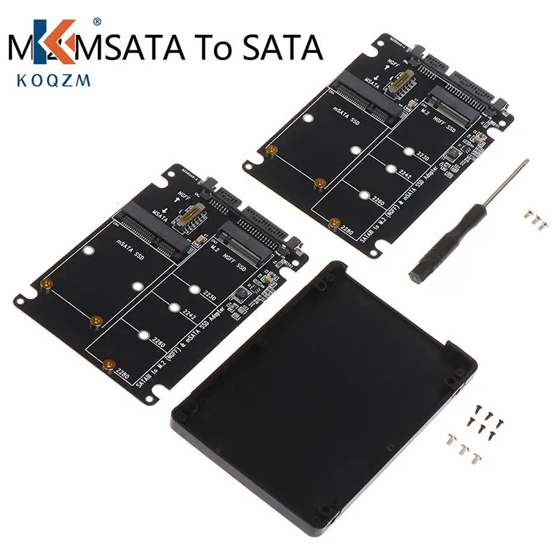 

Адаптер для жесткого диска SATA 60 Гбит/с на M2 NGFF SATA SSD MSATA SSD адаптер MSATA-SATA M.2 NGFF в SATA