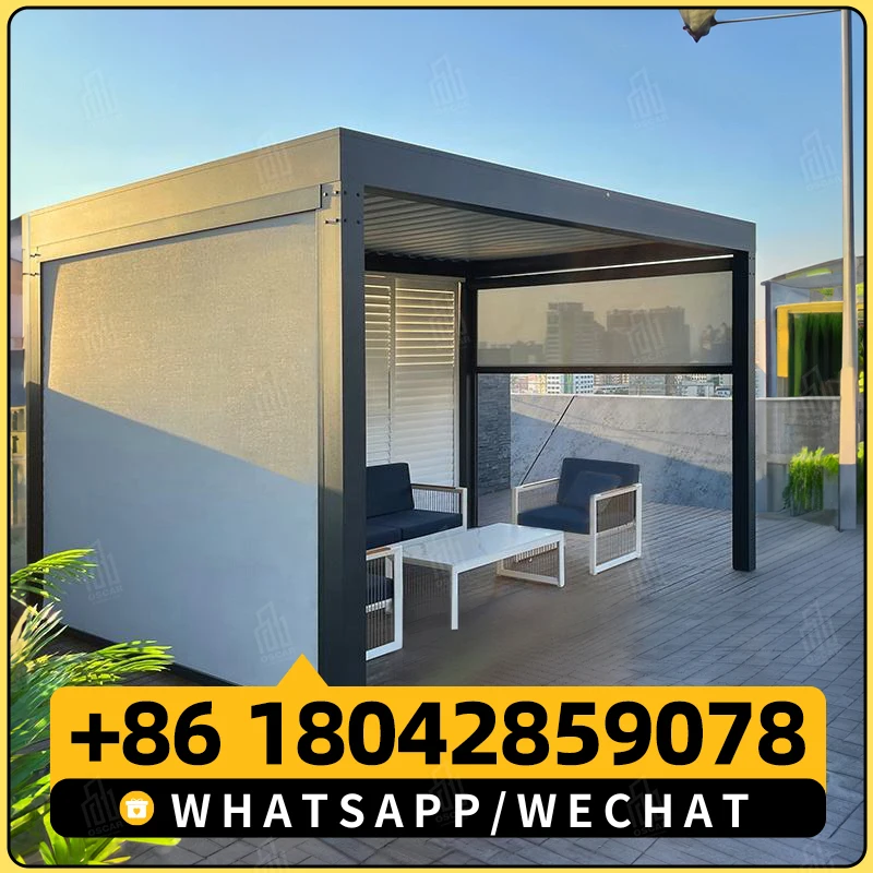 Садовые беседки Канопы Арки Биоклиматические арборы Перголы Tenda