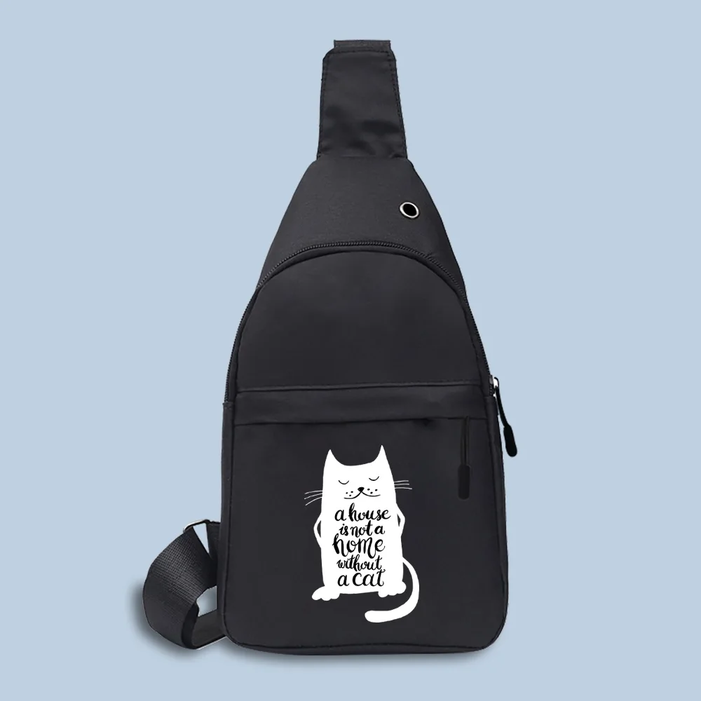 Men Fashion Backpack Crossbody Shoulder Bag Chest Pack with USB Charging Port Sling Side Women Travel Messenger Bag Chest Bag