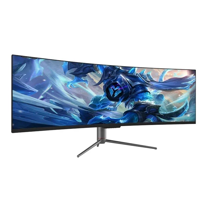 Игровой 4k 144 Гц 1 мс 49-дюймовый экран VA R1800 изогнутый широкоэкранный игровой