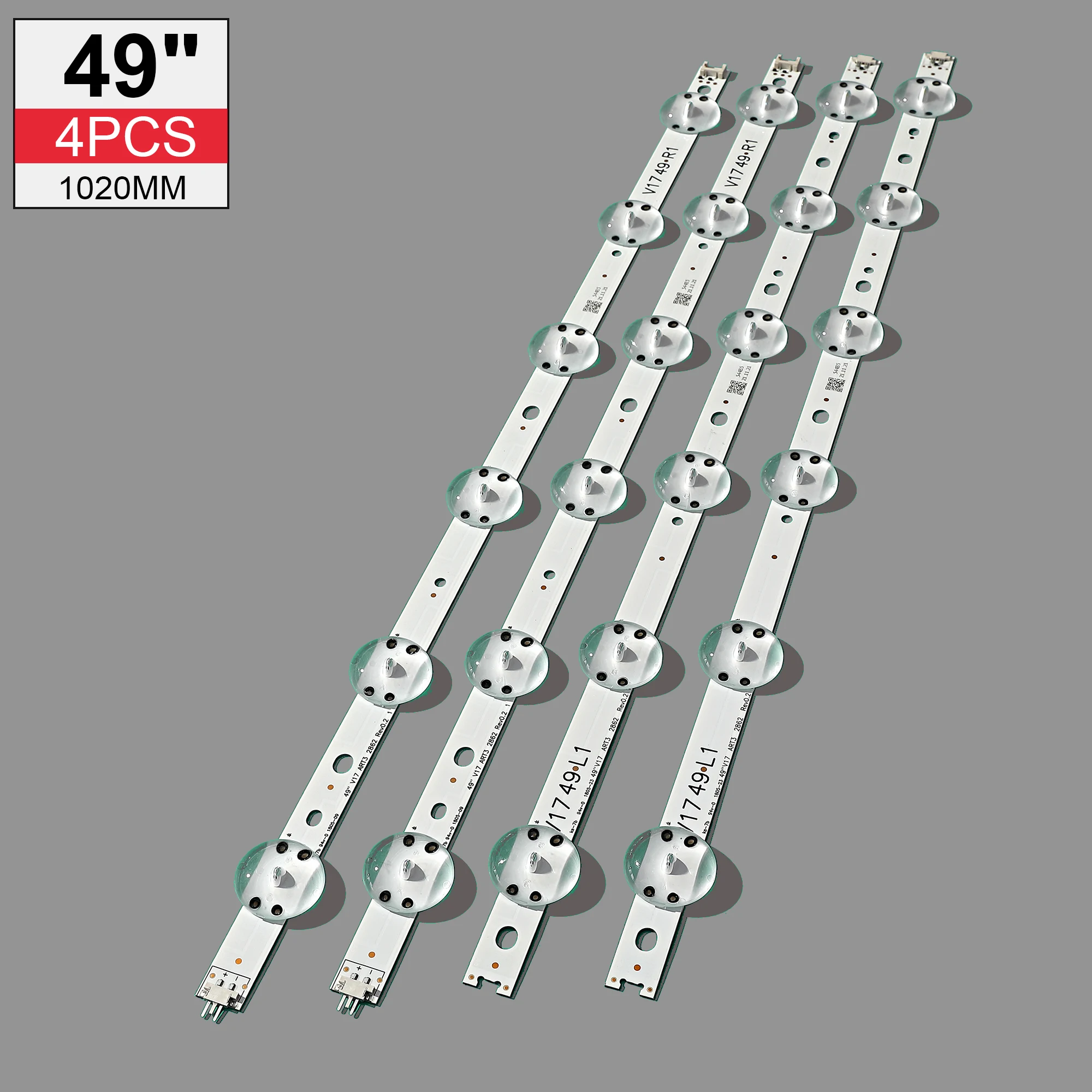 4PCS/set New LED Strip 49