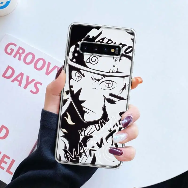Цельный чехол Naruto для Samsung Galaxy S20 S21 S22 Ultra FE S10 Plus телефона S10E S9 S8 + S7 S6 Edge Lite |