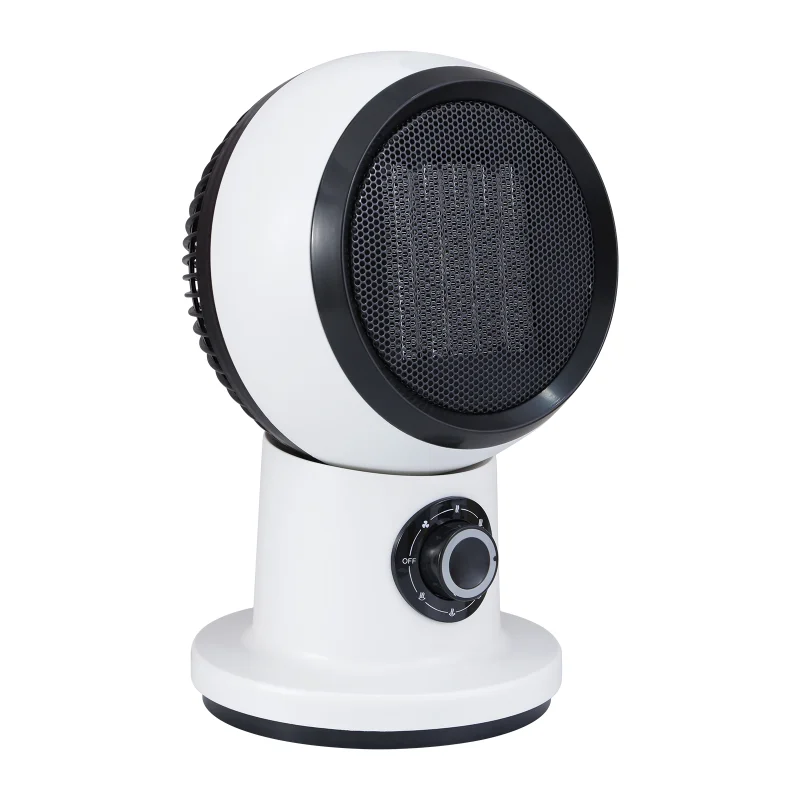 

Imple Deluxe Portable Electric Space Heater\ 1500W Small Desk Heater Fan with 3 Heat Modes Setting\ Overheating