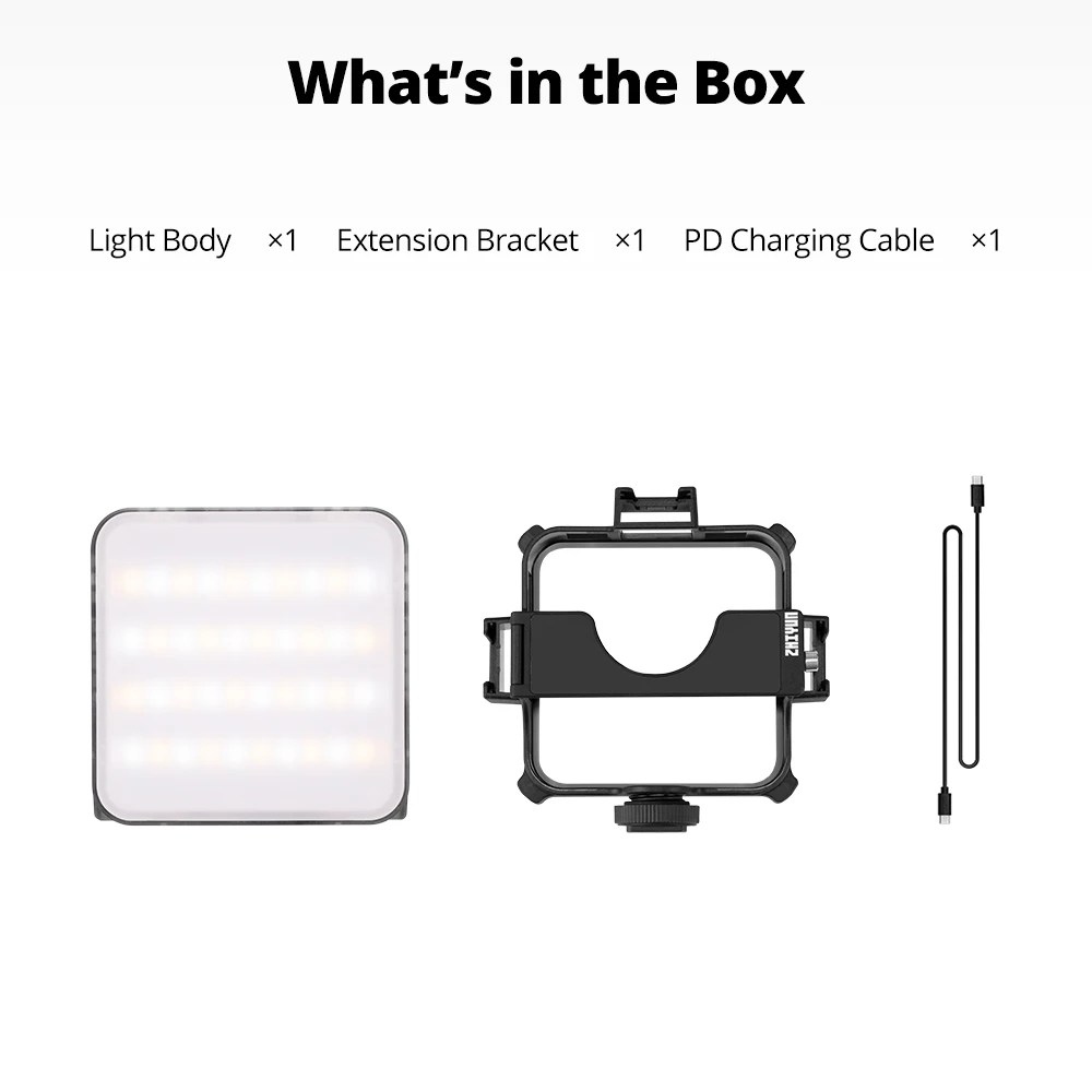 Zhiyun M20 M20C 2500K-10000K светодиодный светильник для видеосъемки управление через