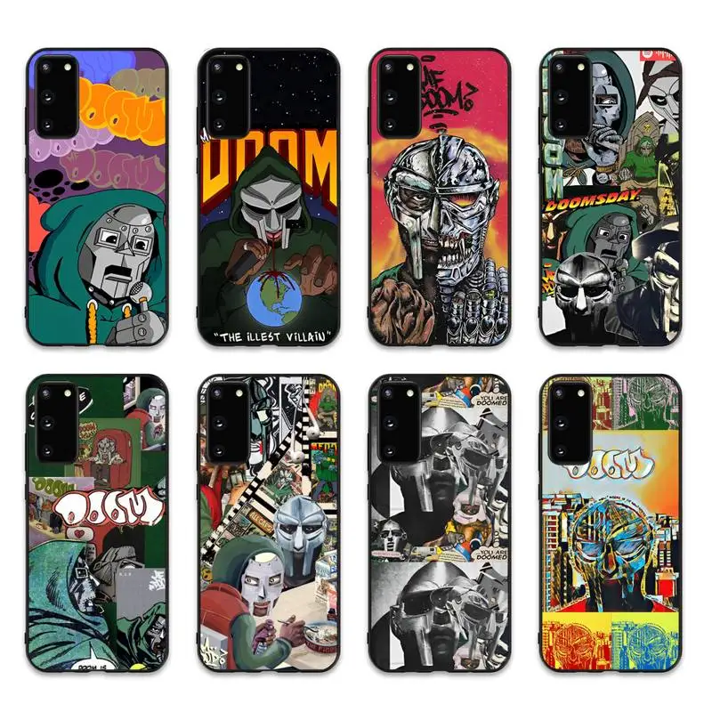 

MF DOOM Rapper Phone Case for Samsung S10 21 20 9 8 plus lite S20 UlTRA 7edge