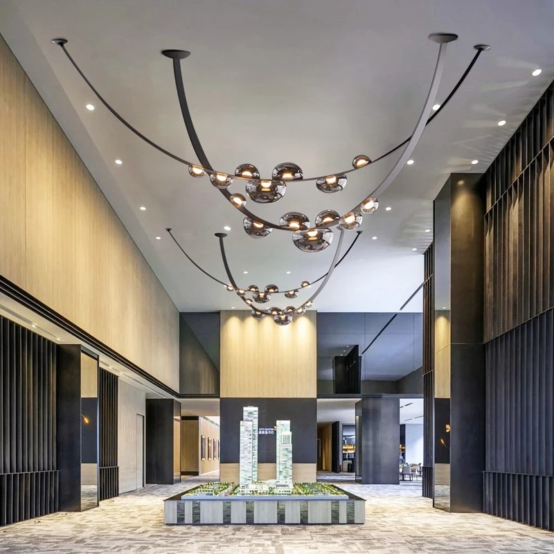 

Кожаная светодиодная Подвесная лампа, домашний декор, дизайнерские светильники-подвески для гостиной, зала, виллы, Потолочная люстра