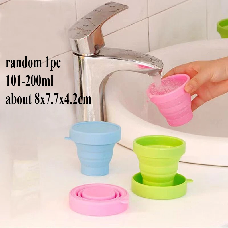 

Складная силиконовая кружка 220 мл