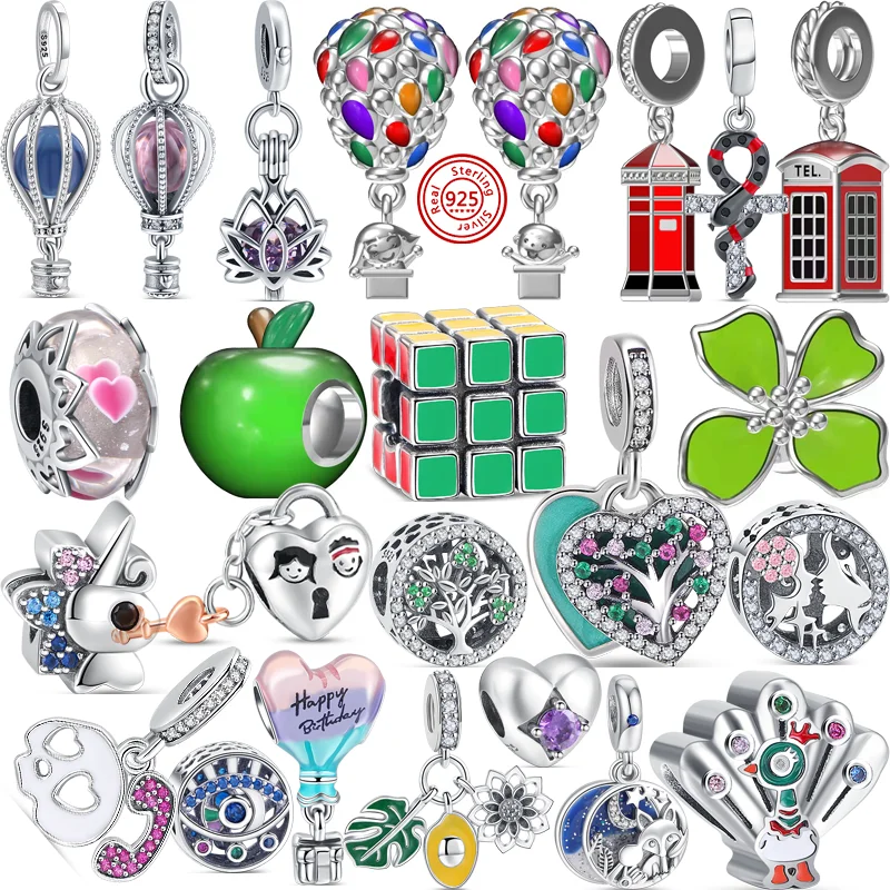 

Бусины-шармы для браслета Pandora, из серебра 925 пробы