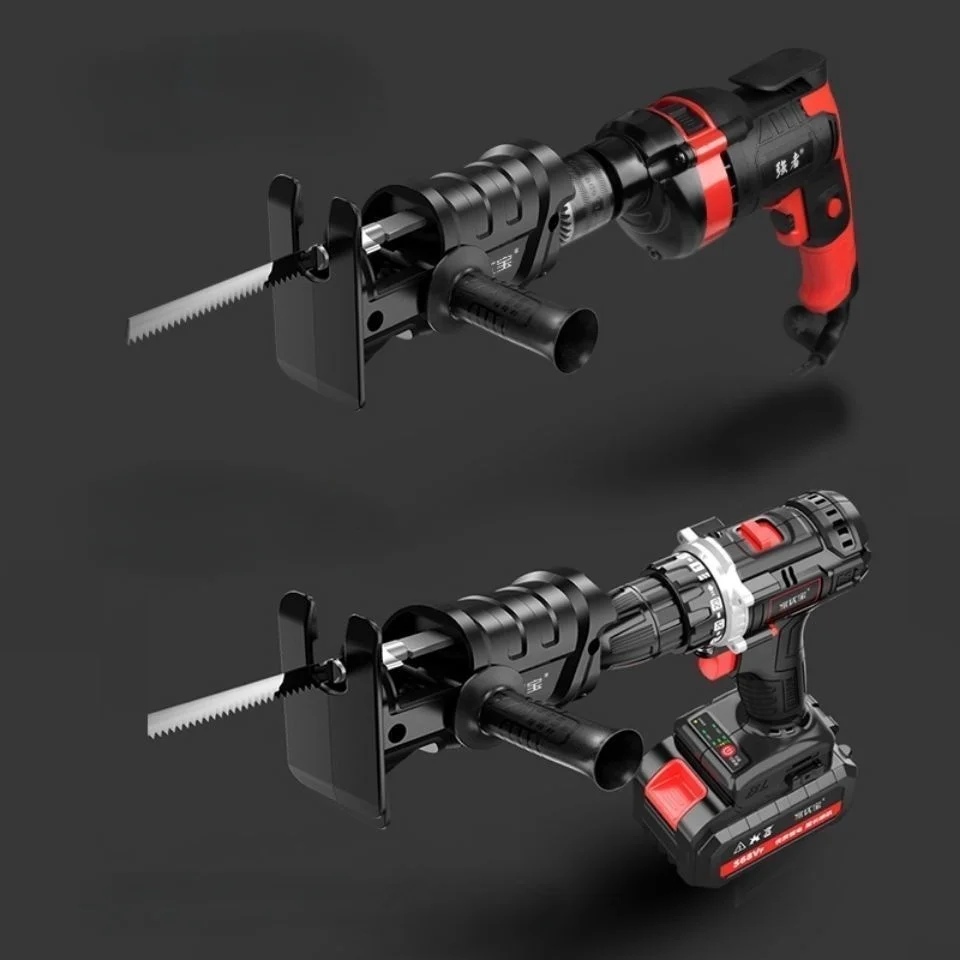 

Электрическая дрель с преобразователем в электрическую пилу, бытовая ручная деревообрабатывающая пила, универсальная ручная сабельная пи...
