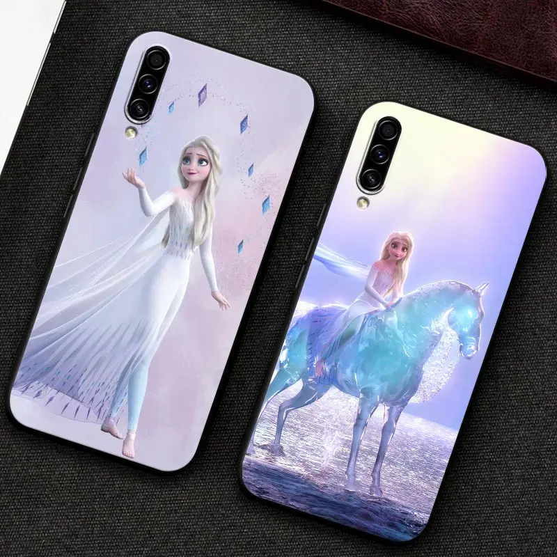 

Cartoon Queen Elsa Frozen Princess Soft Case For Samsung Galaxy A30 A30S A50 A50S A10S A70 A20 A90 A10 A40 A7 A9 2018 Back Cover