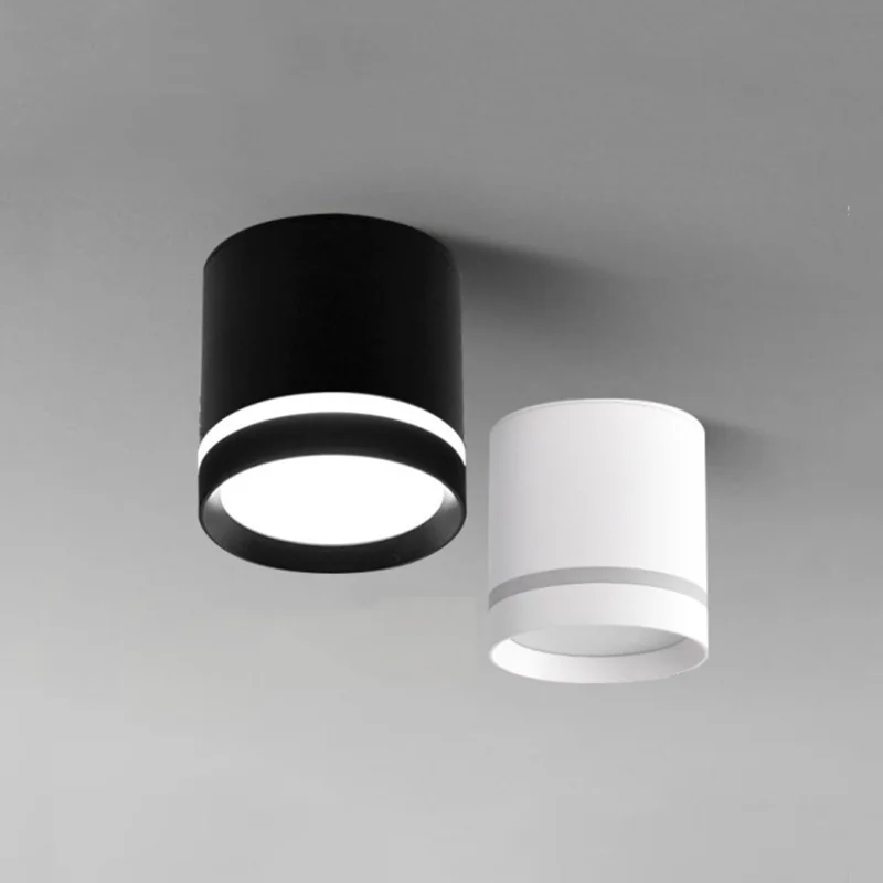 

Dimmable Cylinder LED Downlights 7W/10W/12W/15W COB LED Ceiling Spot Lights AC85~265V LED Background Lamps Indoor Lighting