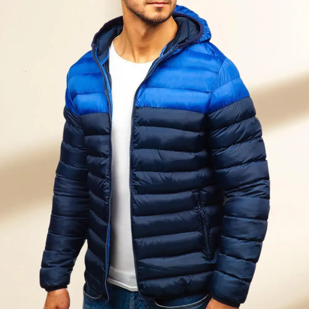 

Ветровка мужская утепленная с хлопковой подкладкой и манжетами в рубчик