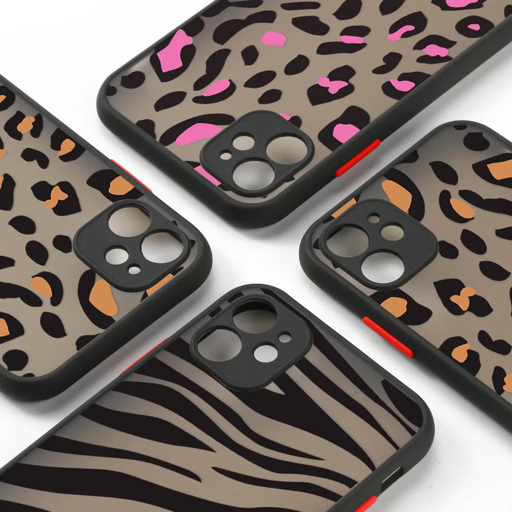 for infinix note 10 pro case leopard phone cover for infinix note10 pro hot 8 11s 9 play 10 lite smart 5 4 plus hard clear cases free global shipping