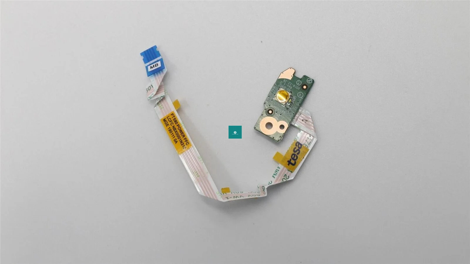 Оригинальная плата кнопки питания для Lenovo ThinkPad T15 Gen 1/2 T590 W Cable 01YT386 NS-B902