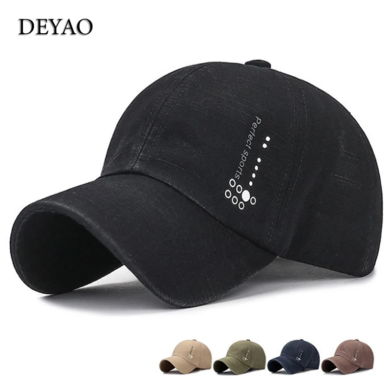 

Мужская хлопковая кепка от солнца, с принтом