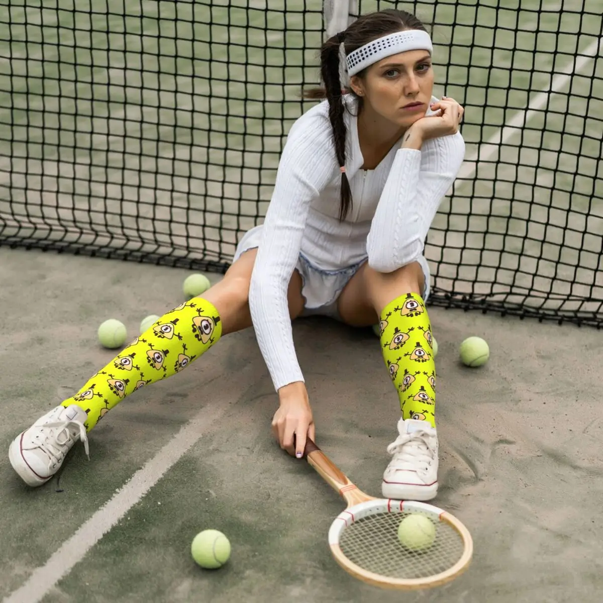 Носки Bill Cipher супер мягкие чулки в стиле Харадзюку всесезонные длинные носки