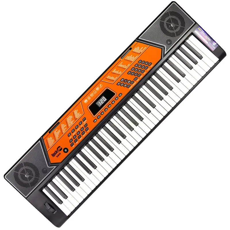 

Keyboard Piano Kit with Stand, Bench, Music Stand, Headphones, Piano Note Stickers & Lessons