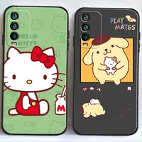 takara tomy hello kitty phone cases for xiaomi redmi 7 7a 9 9a 9t 8a 8 2021 7 8 pro note 8 9 note 9t cases back cover funda