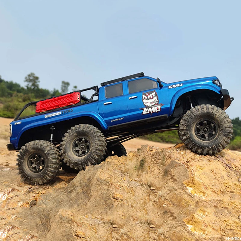 NEW CROSSRC AT6 6X6 6WD 1/10 RC Electric Remote Control Model Off-Road Car Crawler RTR KIT Adult Kids Toys