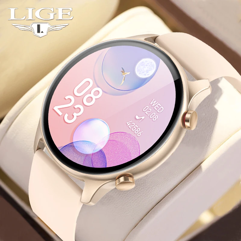 

LIGE New Smart Watch Men Women Sports Watches Blood pressure Sleep Monitoring Fitness tracker Android ios Pedometer Smartwatch