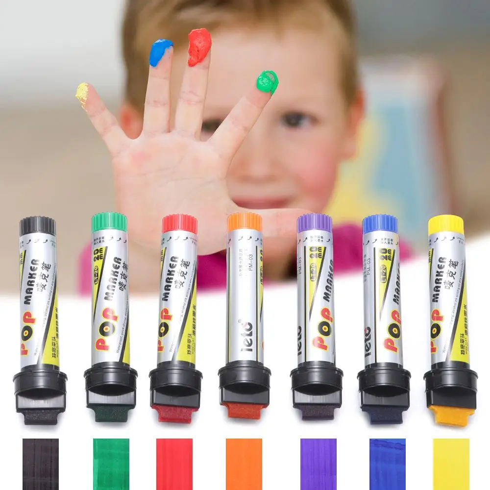 

Drawing Poster Graphic Sketch Pen Refillable POP Waterproof Paint Permanent 20mm Sketching Graffiti Markers Marker Pen