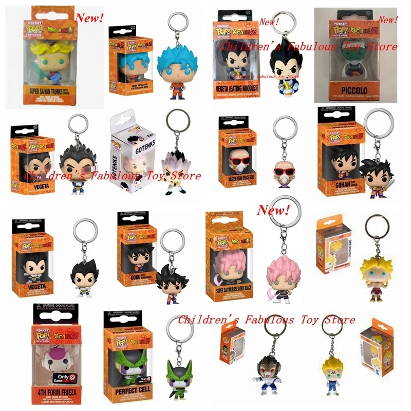 20 стилей, брелок для ключей FUNKO, игрушка «Дракон-балз», «Маленький гохань», «Фриза», «идеальная ячейка», «Мастер Роши», брелки для ключей, коллекционные фигурки героев, игрушки