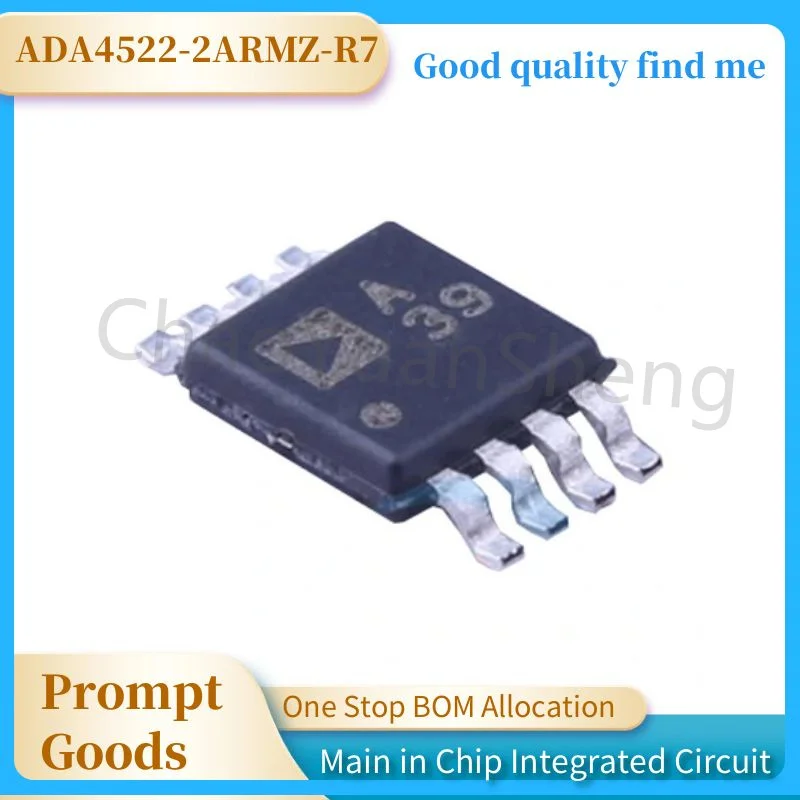 

ADA4522-2ARMZ MSOP-8 Original and authentic ADA4522-2ARMZ-R7 Precision operational amplifier chip
