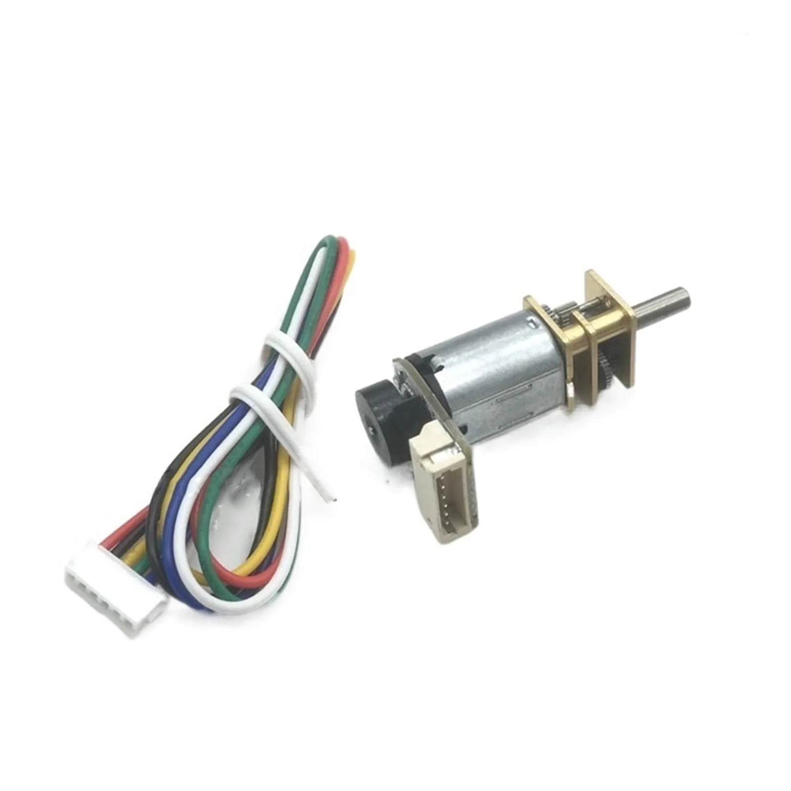 

GA12-N20 DC Gear Motor with Hall Encoder, 6v High Torque Small Micro Mini Cars Permanent Magnet Metal Gear Motor