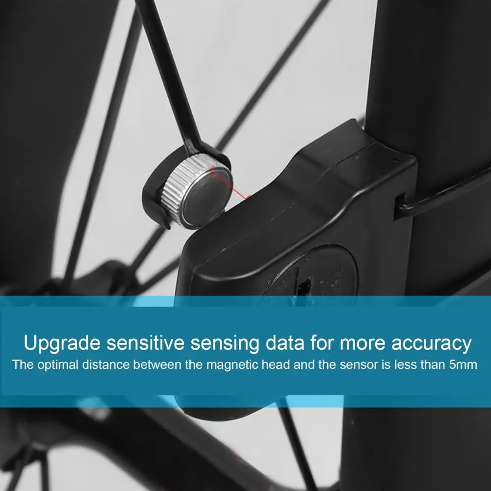 Прочный велосипедный спидометр сменный магнит из ПВХ стабильный одометр