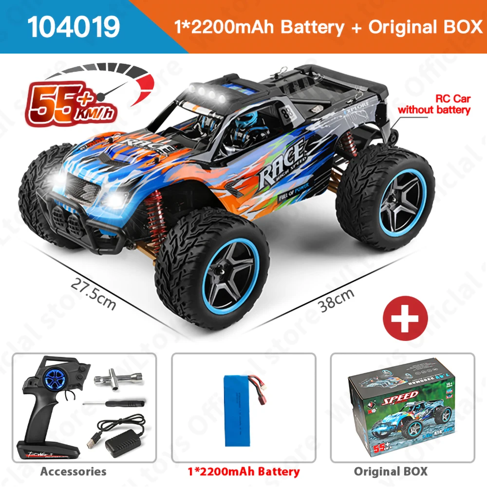 

High Speed Off-Road Climb 1:10 Four-Wheel Drive Remote Control Car Juvenile Toy