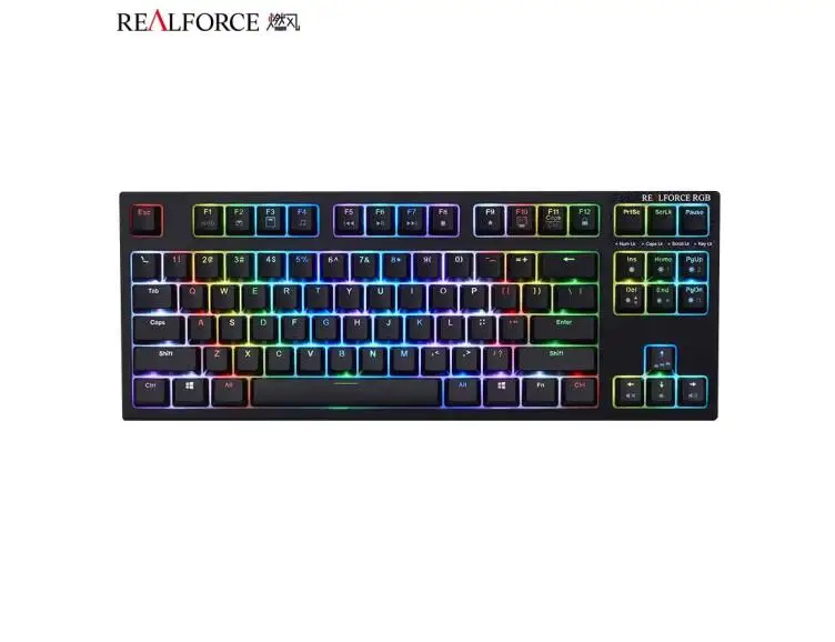 REALFORCE RGB Edition EC V2 клавиатура USB Проводная цветная подсветка DOINB 2020 летние игры с той же 87-клавишной RGB версией
