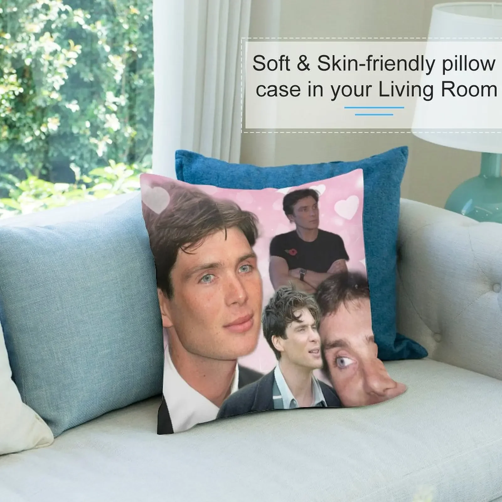 Cillian Murphy Girl DInner декоративная подушка подушки декор для дома новогодняя