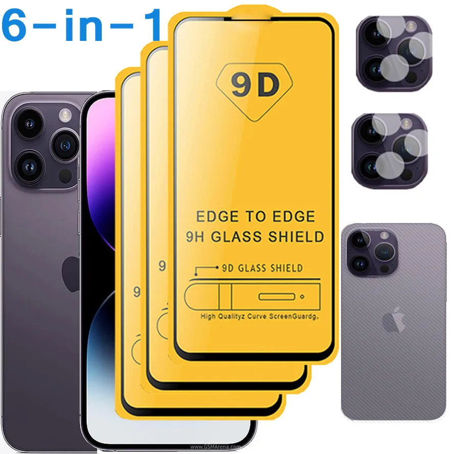 

verre trempé For iphone 14 pro Glass iphone 14pro Tempered Glass iphone 14 pro max Screen Protector iphone14 Global Accessories i14 pro max Explosion-proof Film iphone-14 plus Back & Camera Protection aifone 14 Film