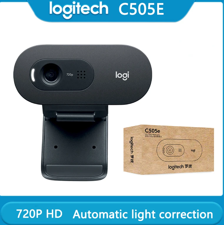

Logitech C505E 720P 30FPS network HD camera teaching portrait collection desktop computer with microphone free drive