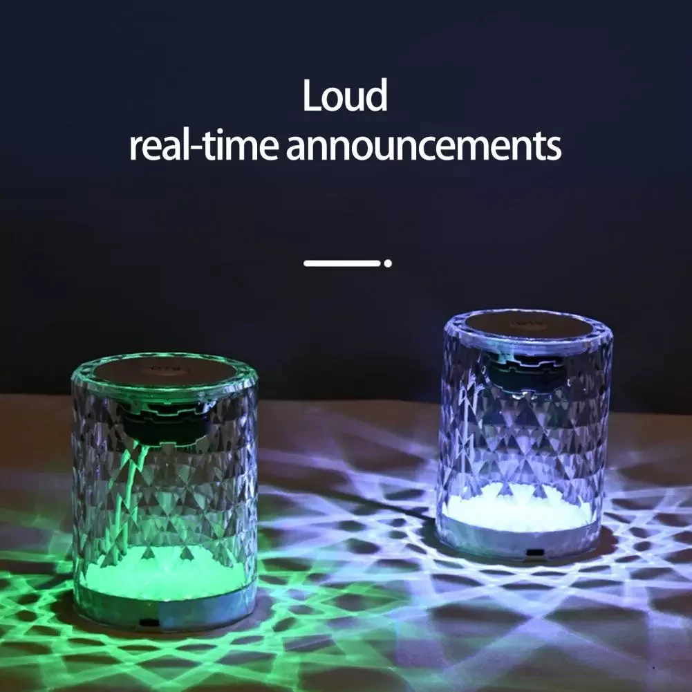 

Wireless Sound Box Great Quick Transmission with Microphone Bluetooth-compatible 5.0 Table Surround Sound Box for Outdoor