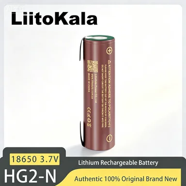 Фото Аккумулятор Liitokala HG2 HG2-N 18650 3000 мАч, 3.6В, разряд 20А, специально для HG2 Power, перезаряжаемый. №5
