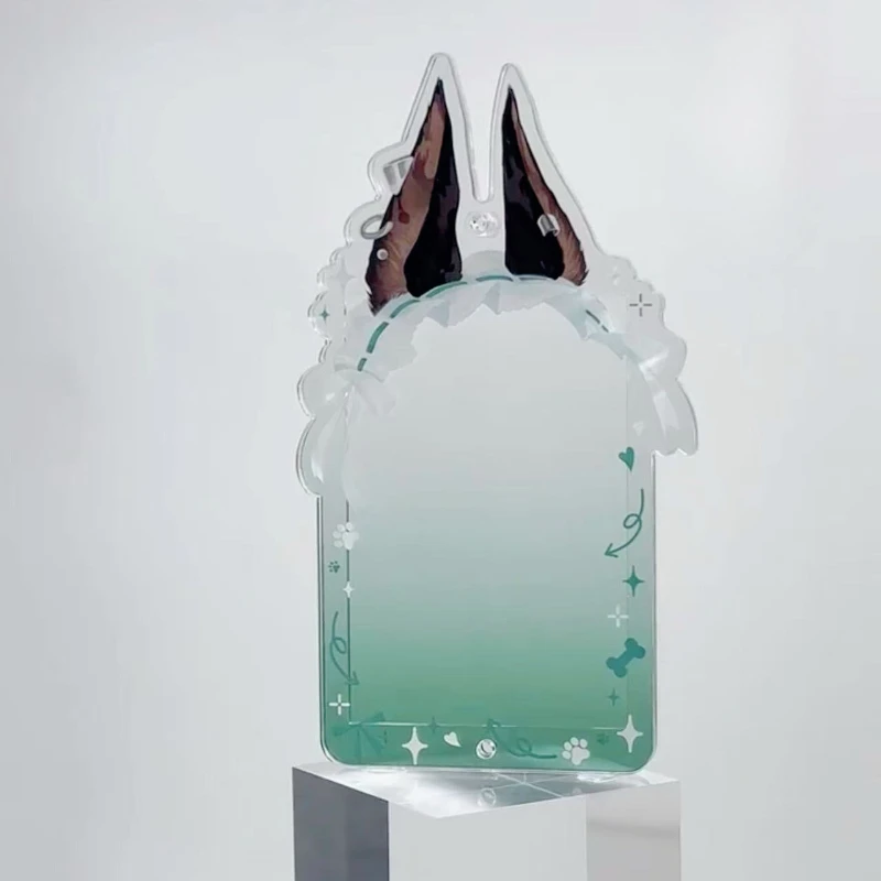 

Акриловый держатель для карт КPOP в форме ушка кролика