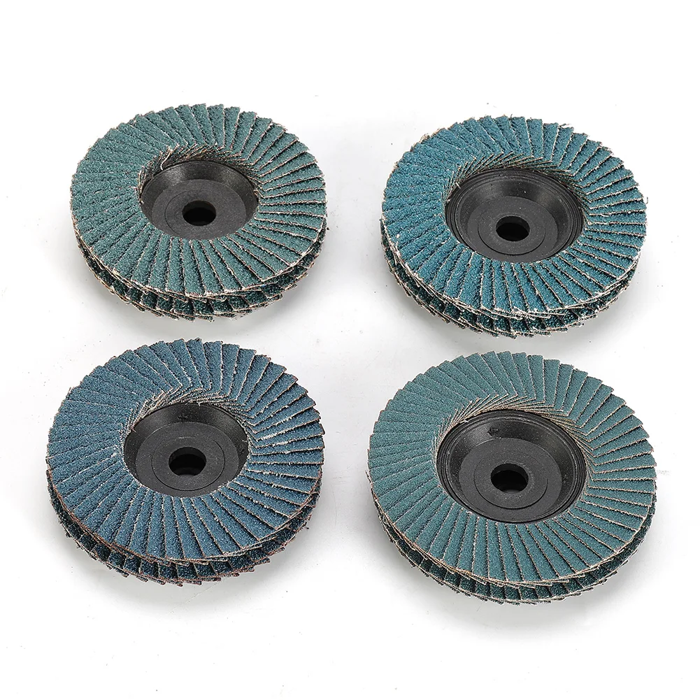 

Flat Flap Discs 75mm 3 Inch Sanding Discs 40 60 80 120 Grit Grinding Wheels Blades Wood Cutting For Angle Grinder