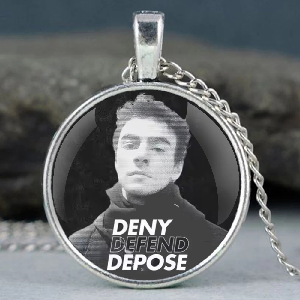 DENY DEPOSE стеклянный купол кулон ожерелья для женщин и мужчин ювелирные аксессуары