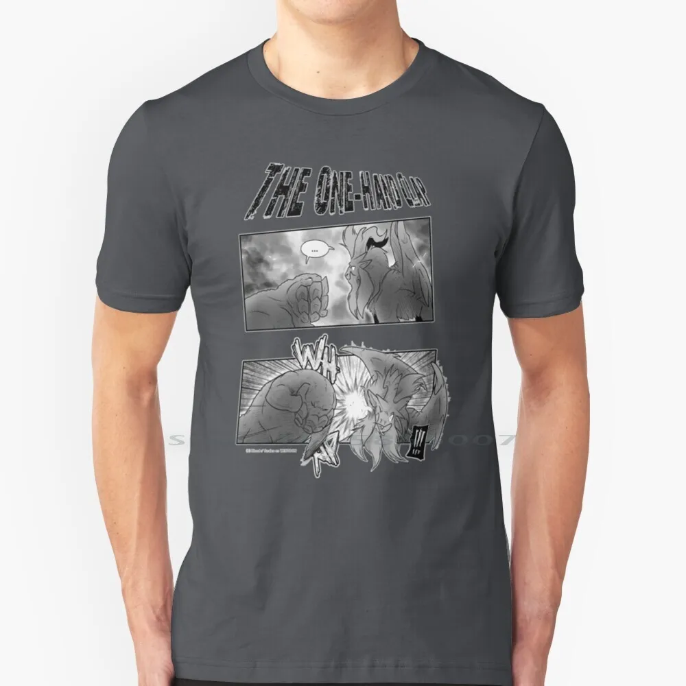 Футболка с одной рукой, 100% хлопок, Monsterhunterworld Mhworld, testra, Dodogama, Кровавые весы, Webtoon webcomics