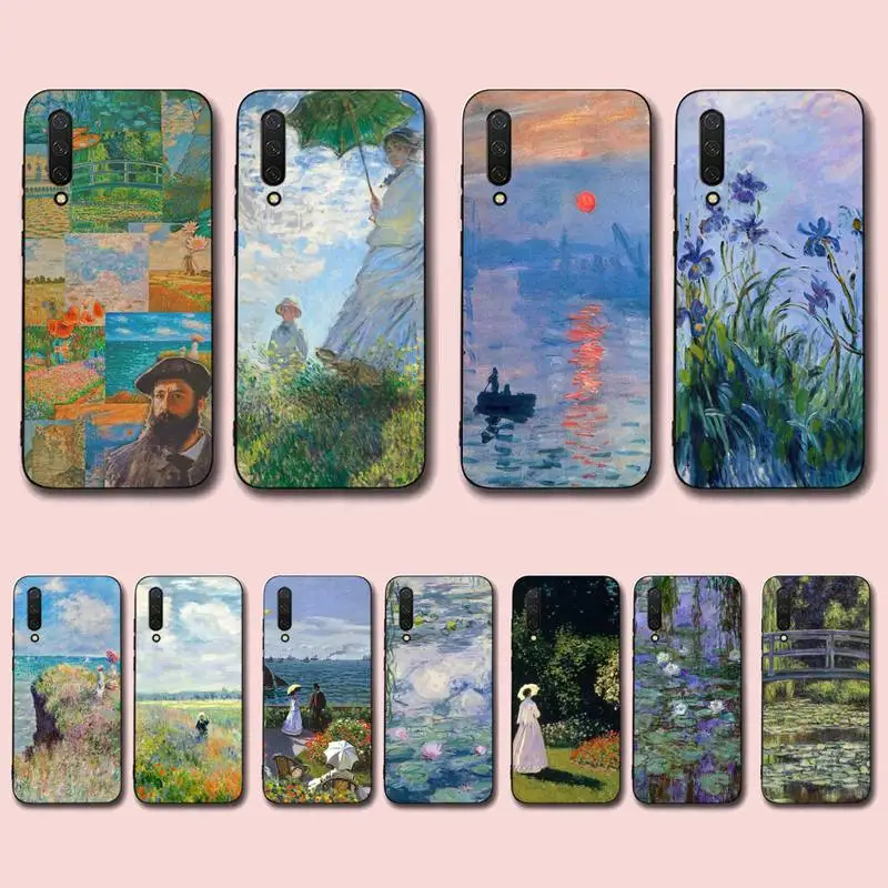

Claude Monet Phone Case for Xiaomi mi 5 6 8 9 10 lite pro SE Mix 2s 3 F1 Max2 3