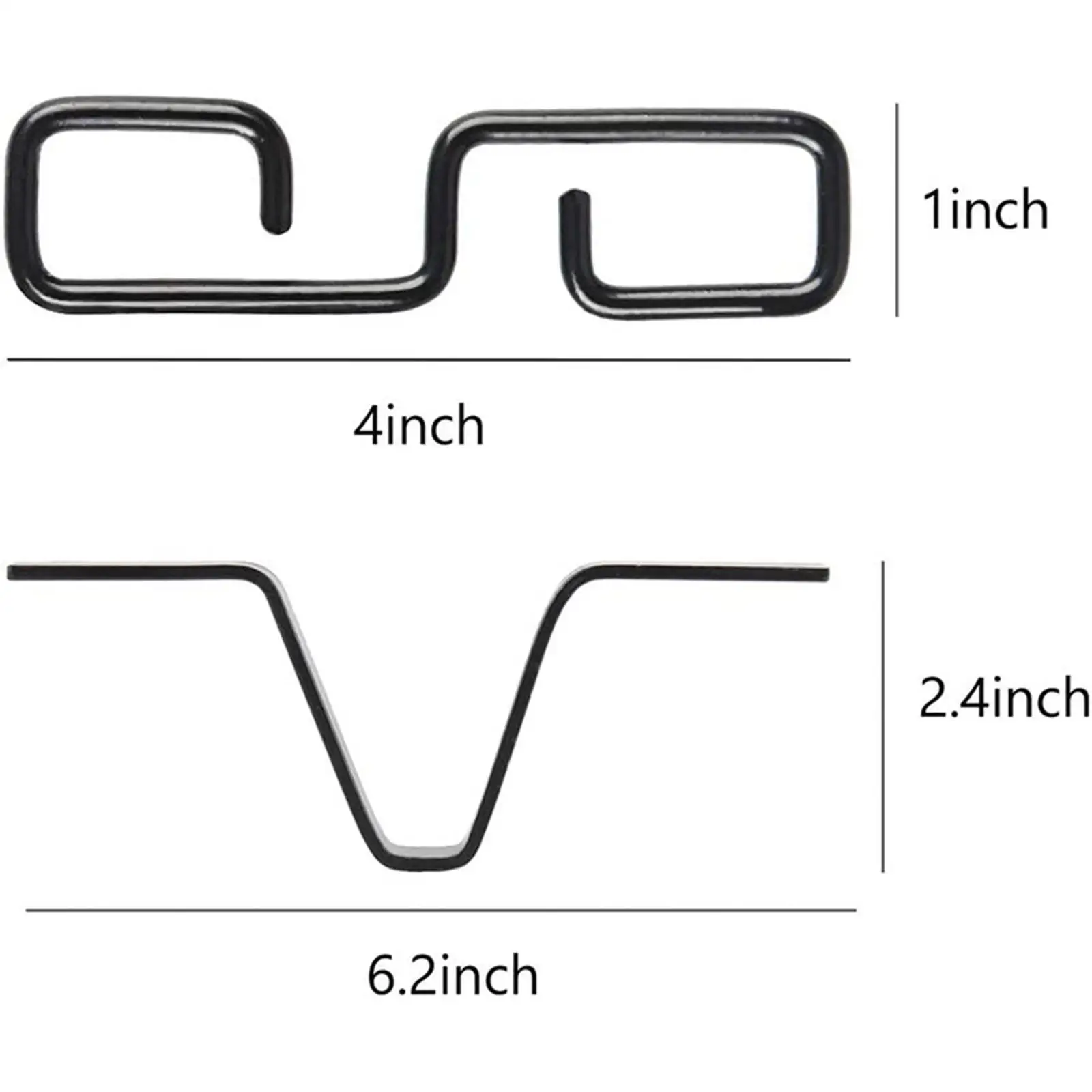 

Rain Chain Gutter Adapter Hook Rain Chain Durable Standard Installation Iron