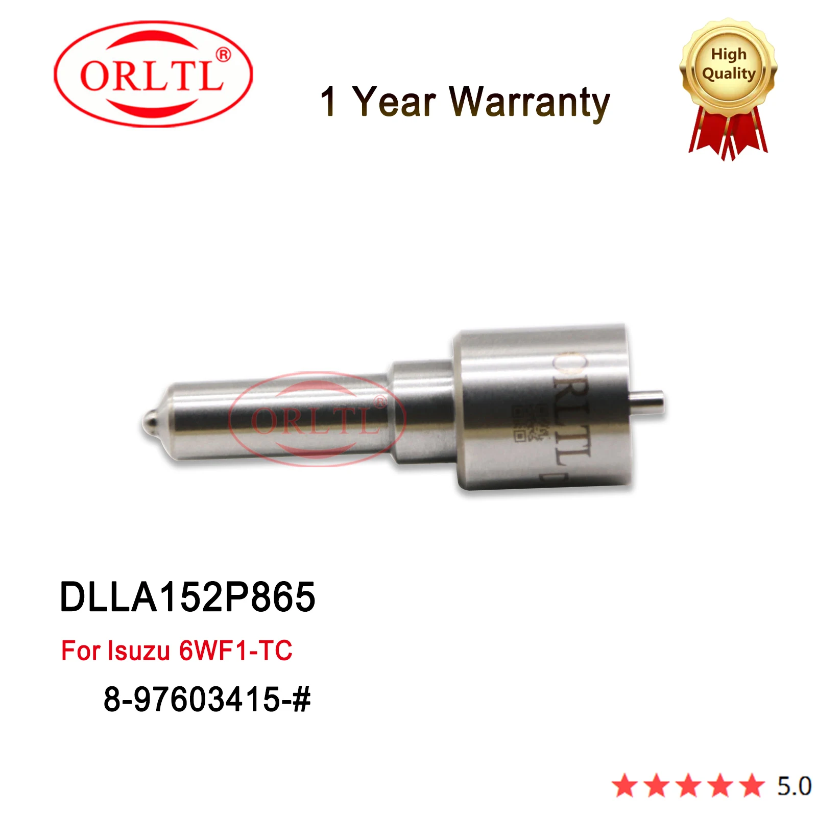 

8-97603415-2 Common Rail Injector Nozzle Tips DLLA152P865 093400-8650 For Isuzu 6WF1-TC 095000-5510 095000-5511 8-97603415-#