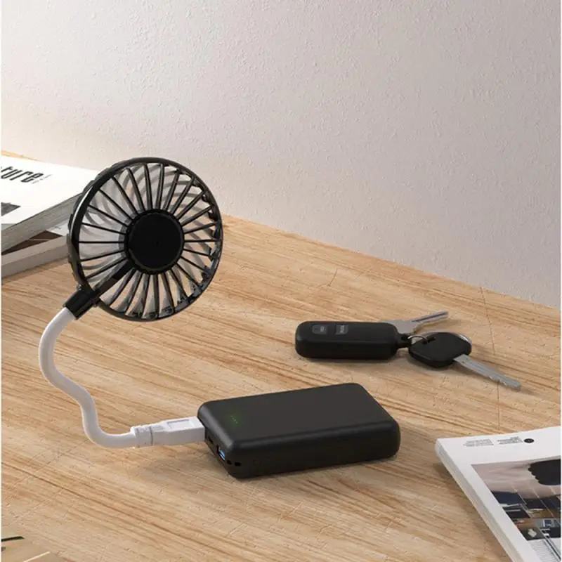 

New Small Fan USB Fan Mini In-line Silent Office Table Small USB Fan Office Fan Cooler Summer Portable Fan USB Rechargeable