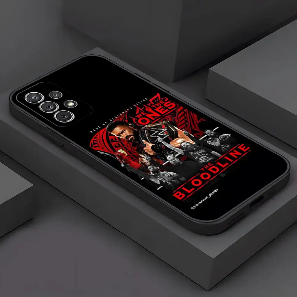 Чехол для телефона WWE World Double Champion Samsung S24 S23 Note 20 10 S30 S 22 10E Fe Pro Plus Ultra A12 A42