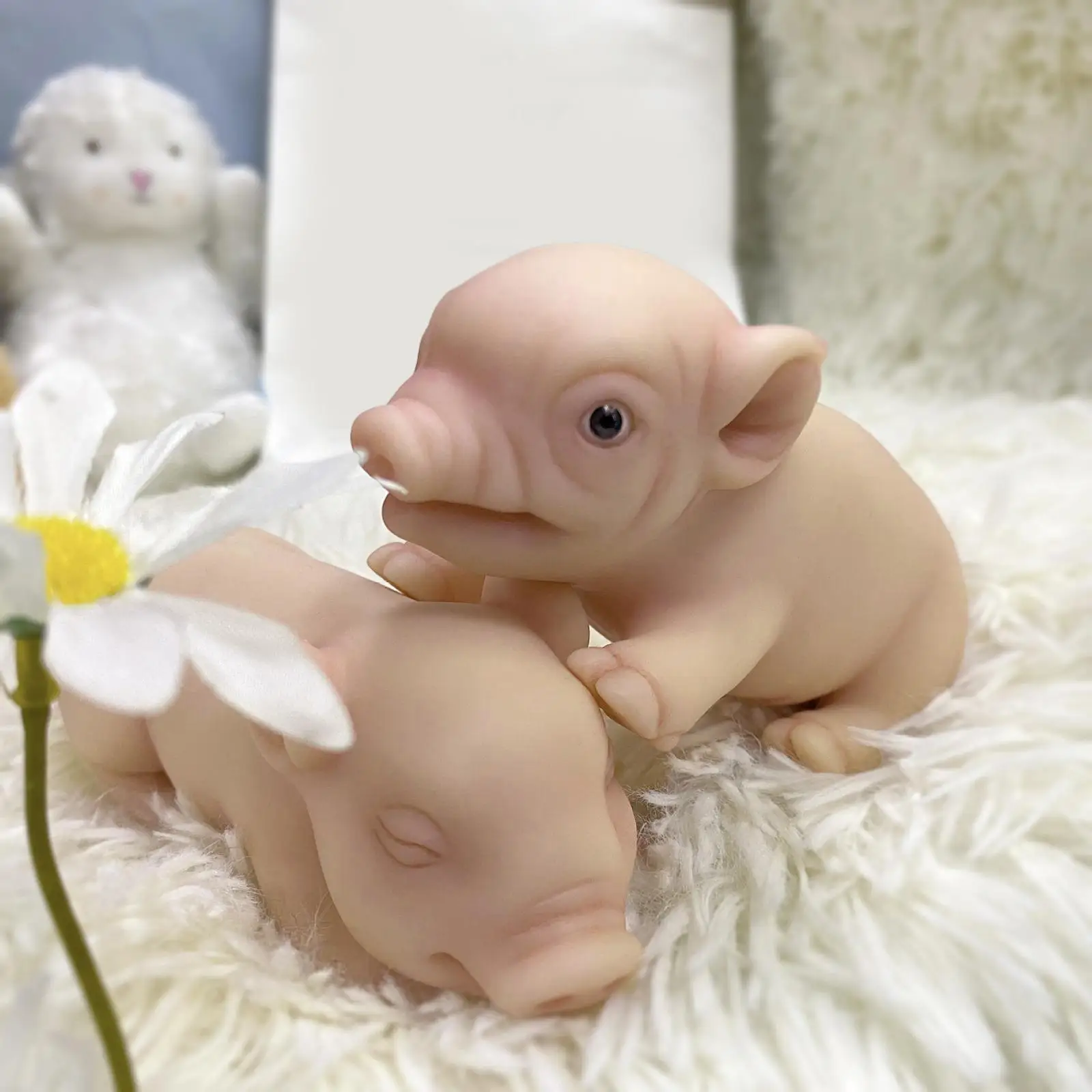 

Реалистичная мягкая силиконовая мини-кукла для косплея