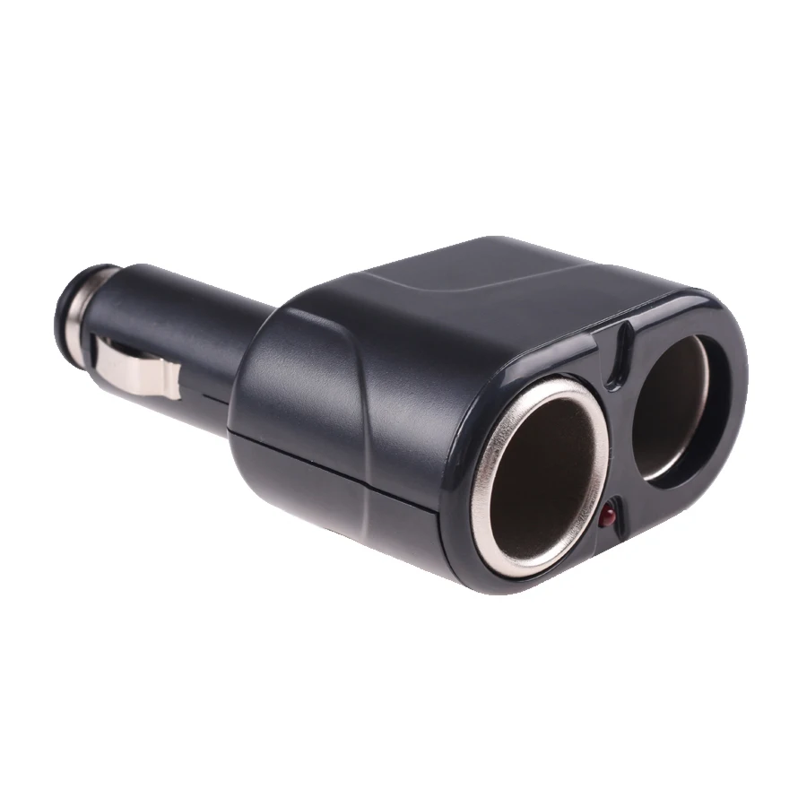 

Car Cigarette Lighter Splitter Plug Dual Car Charger Car 12v Socket Cigarette Lighter Tee Adapter Cigar Jack Socket Splitter