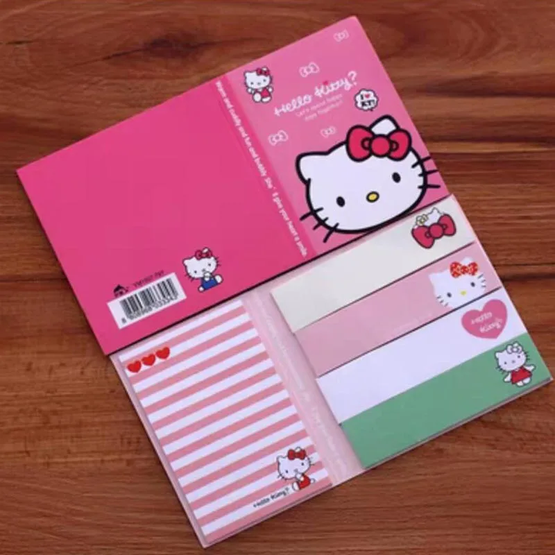 30pcs/ лот Kawaii Sanrio Kitty Memo Pad N Times Sticky Notes Stationery Label Notepad Planner Sticker Post School Supplies