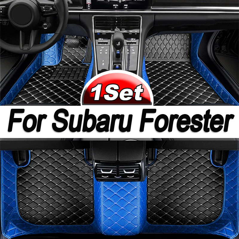 

Автомобильные коврики для Subaru Forester 2023 2022 2021 2020 2019, коврики для салона автомобиля, коврики, аксессуары, подкладки для ног, водонепроницаемые коврики